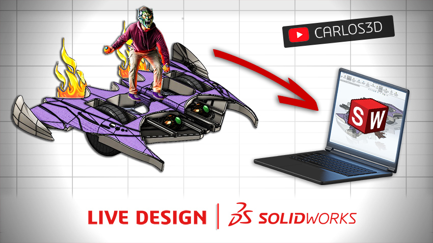 Sub-D and SOLIDWORKS: This LEGENDARY Glider! - SOLIDWORKS LIVE Design