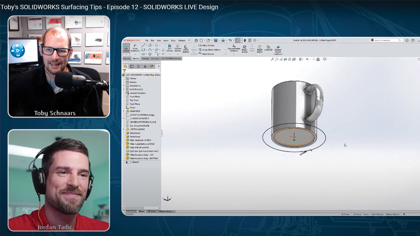 Toby's SOLIDWORKS Surfacing Tips